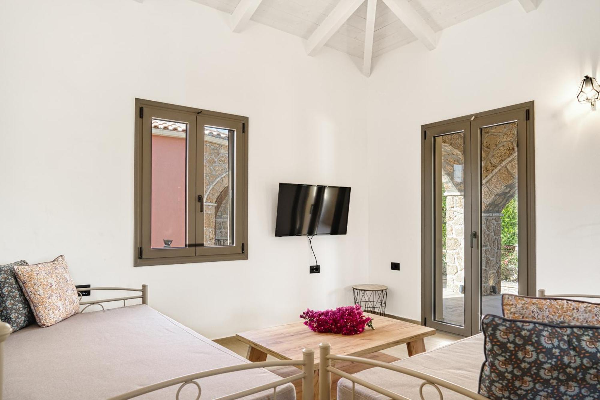 Astarte Villas - Astra Private Villas With Pool Vasilikí Eksteriør billede