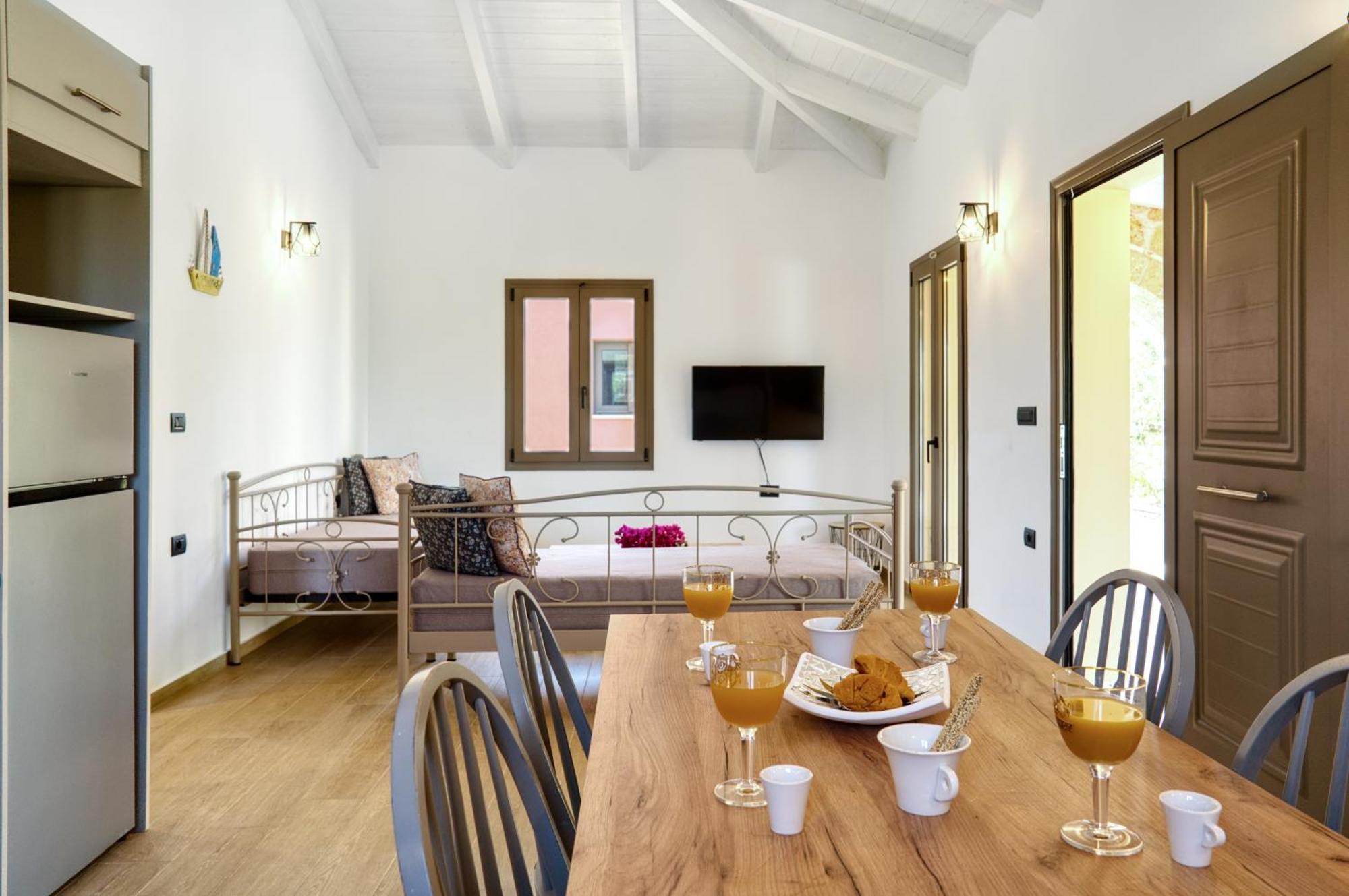 Astarte Villas - Astra Private Villas With Pool Vasilikí Eksteriør billede