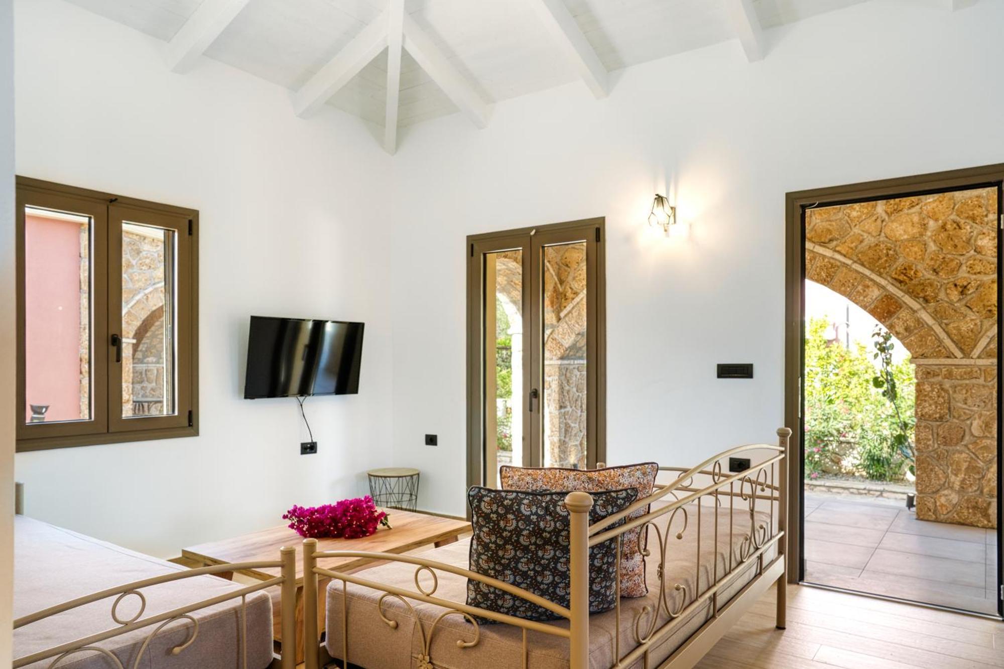 Astarte Villas - Astra Private Villas With Pool Vasilikí Eksteriør billede